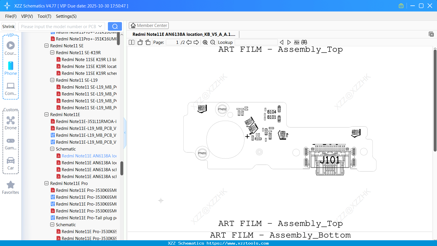 Xiaomi Redmi Note11E AN6138A Location_KB_V5_A_A.1